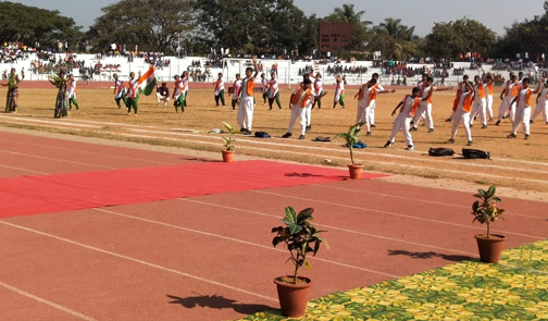 Bagged 1st place in R.N Shetty Stadium on Republic Day